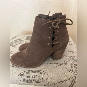 Jessica Simpson lace up booties